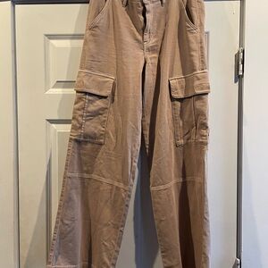 American Eagle Stretch Cargo Pants Wide leg